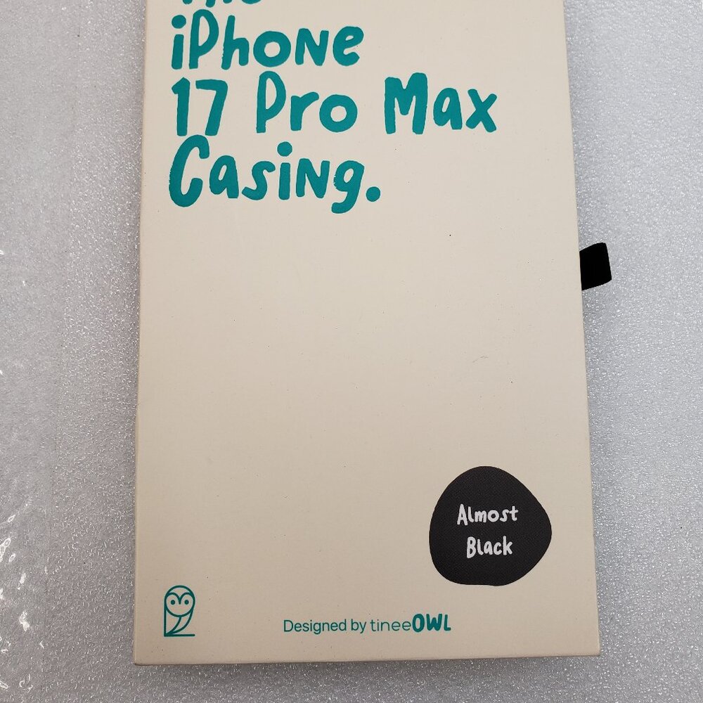 TineeOwl for iPhone 17 Pro Max Magnetic Case, Camera Control Button, Black...